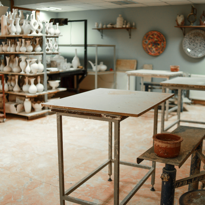 art studio mini split a pottery and ceramics art studio