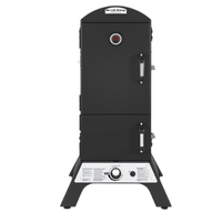 14k BTU Broil King Smoke 26 inch Free Standing Vertical Propane Smoker