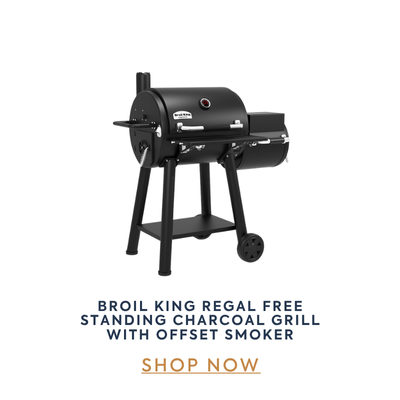Shop Broil King Regal Free Standing Charcoal Grill With Offset Smoker Shop Broil King Regal Free Standing Charcoal Grill With Offset Smoker at IWAE