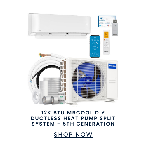 12k MrCool DIY Ductless Heat Pump Split System