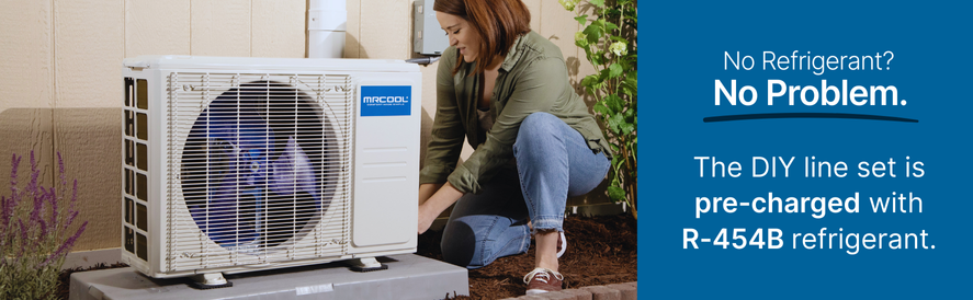 The Differences in R454B and R32 Refrigerant Pre Charged Copper Line Sets