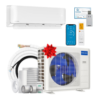 24k BTU 22.7 SEER2 MrCool DIY Ductless Heat Pump Split System 5th Generation - with 25 ft Line Set & 1 Year Labor Warranty