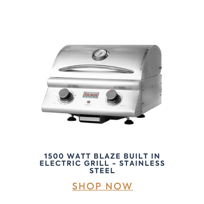 Shop 1500 Watt Blaze Built In Electric Grill - Stainless Steel at IWAE Shop 1500 Watt Blaze Built In Electric Grill - Stainless Steel at IWAE Now