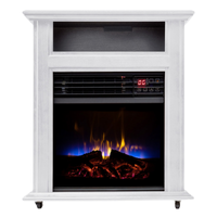 5120 BTU Comfort Glow QF4562R Electric Quartz Fireplace