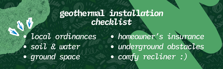 geothermal installation checklist geothermal installation checklist