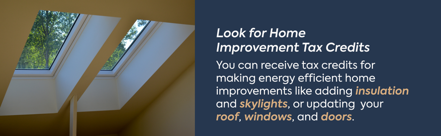 Home improvement tax credits Home improvement tax credits