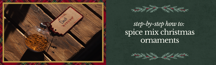Step-by-step how to make spice mix christmas ornaments Step-by-step how to make spice mix christmas ornaments