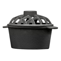 US Stove Cast Iron Lattice Steamer