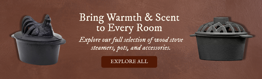 Shop wood stove steamer pots, kettles, and other stove accessories with IWAE now