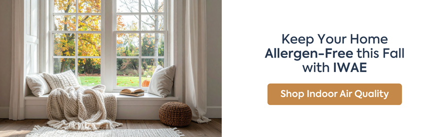 Keep your home allergen-free this fall with IWAE - Shop now