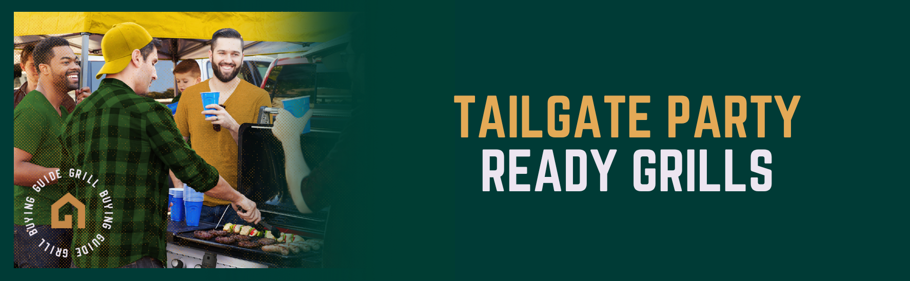 Tailgate Party Ready Grills Banner Tailgate Party Ready Grills