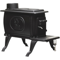 900 Sq Ft US Stove US1269E Cast Iron Wood Stove with Legs