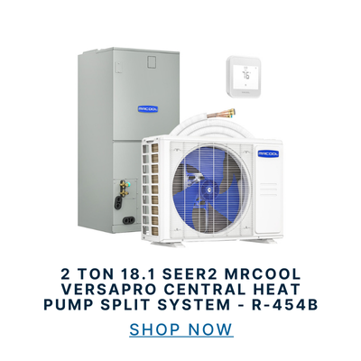 Shop MrCool VersaPro Central Heat Pump Split System MrCool VersaPro Central Heat Pump Split System