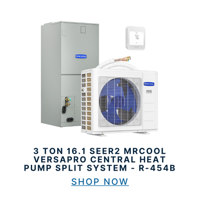 Shop 3 Ton MrCool VersaPro MrCool VersaPro Central Ducted Heat Pump